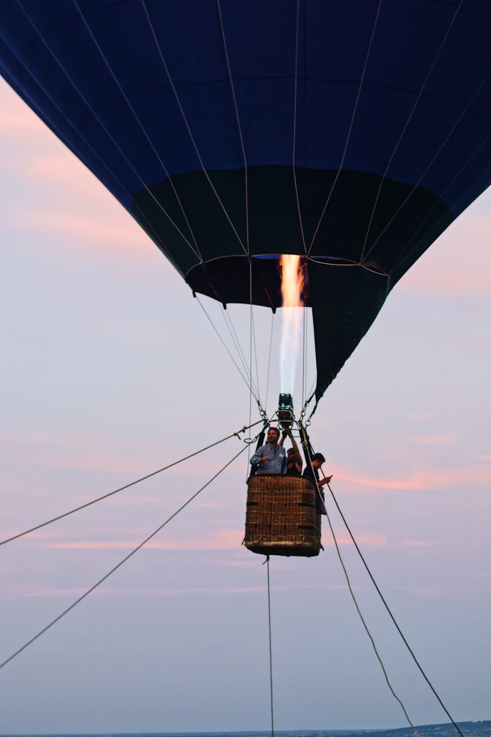 Photographie d’illustration d’une montgolfière